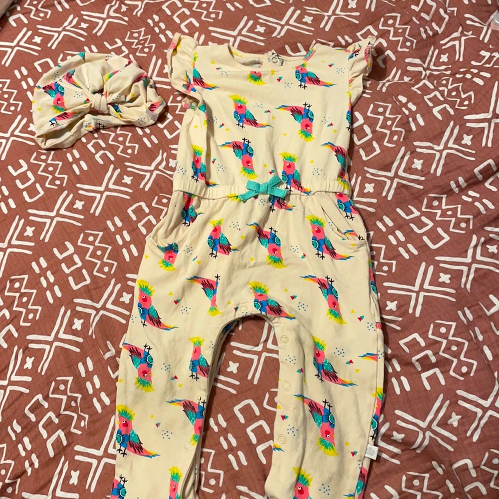 Rosie Pope toddler girl romper